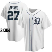 Andre Lipcius Youth Detroit Tigers White Replica Home Jersey