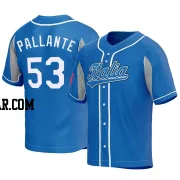 Andre Pallante Men's Italy Baseball Royal Replica 2023 World Baseball Classic Jersey