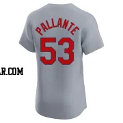 Andre Pallante Men's St. Louis Cardinals Gray Elite Road Jersey