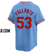 Andre Pallante Men's St. Louis Cardinals Light Blue Limited Cooperstown Collection Jersey