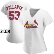 Andre Pallante Women's St. Louis Cardinals White Authentic Home Jersey