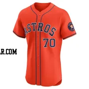 Andre Scrubb Men's Houston Astros Orange Elite Alternate Vapor Premier Jersey