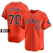 Andre Scrubb Men's Houston Astros Orange Limited Alternate Jersey