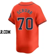 Andre Scrubb Men's Houston Astros Orange Limited Alternate Jersey