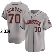 Andre Scrubb Youth Houston Astros Gray Limited Away Jersey