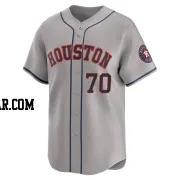 Andre Scrubb Youth Houston Astros Gray Limited Away Jersey