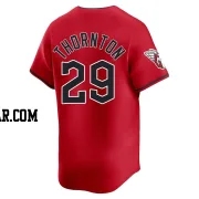 Andre Thornton Men's Cleveland Guardians Red Limited Alternate Jersey