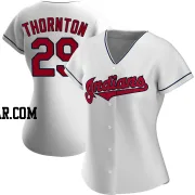 Andre Thornton Women's Cleveland Guardians White Authentic Home Jersey