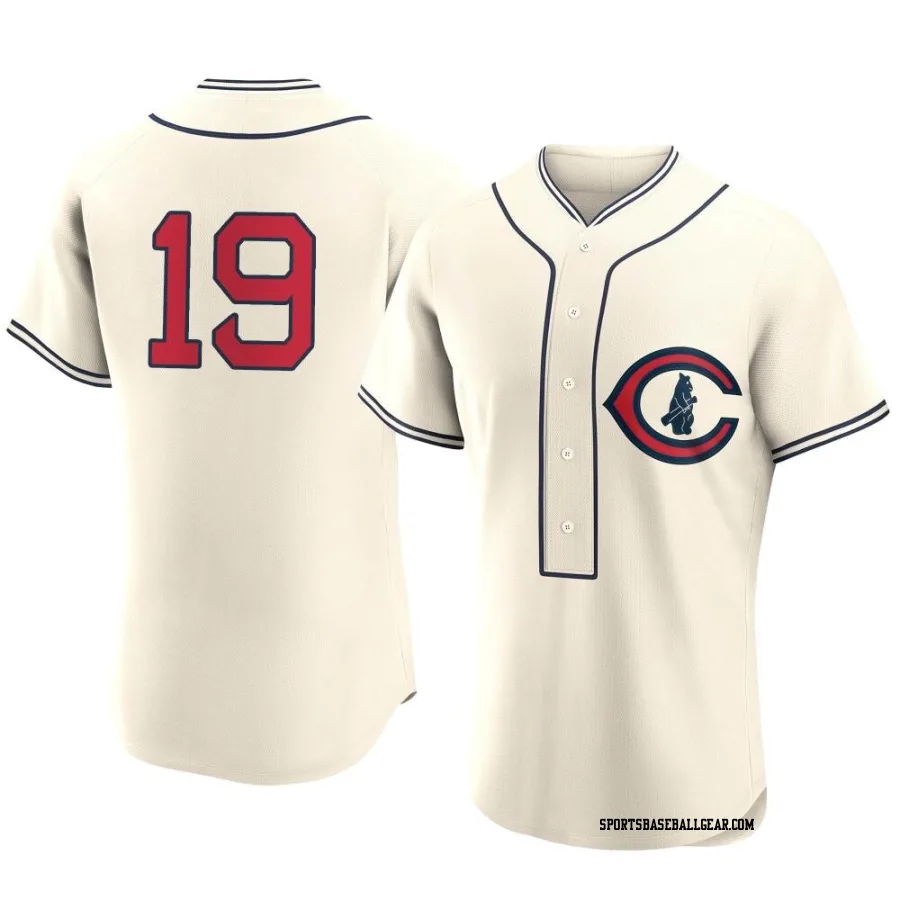 Andrelton Simmons Men's Chicago Cubs Cream Authentic 2022 Field Of Dreams Jersey