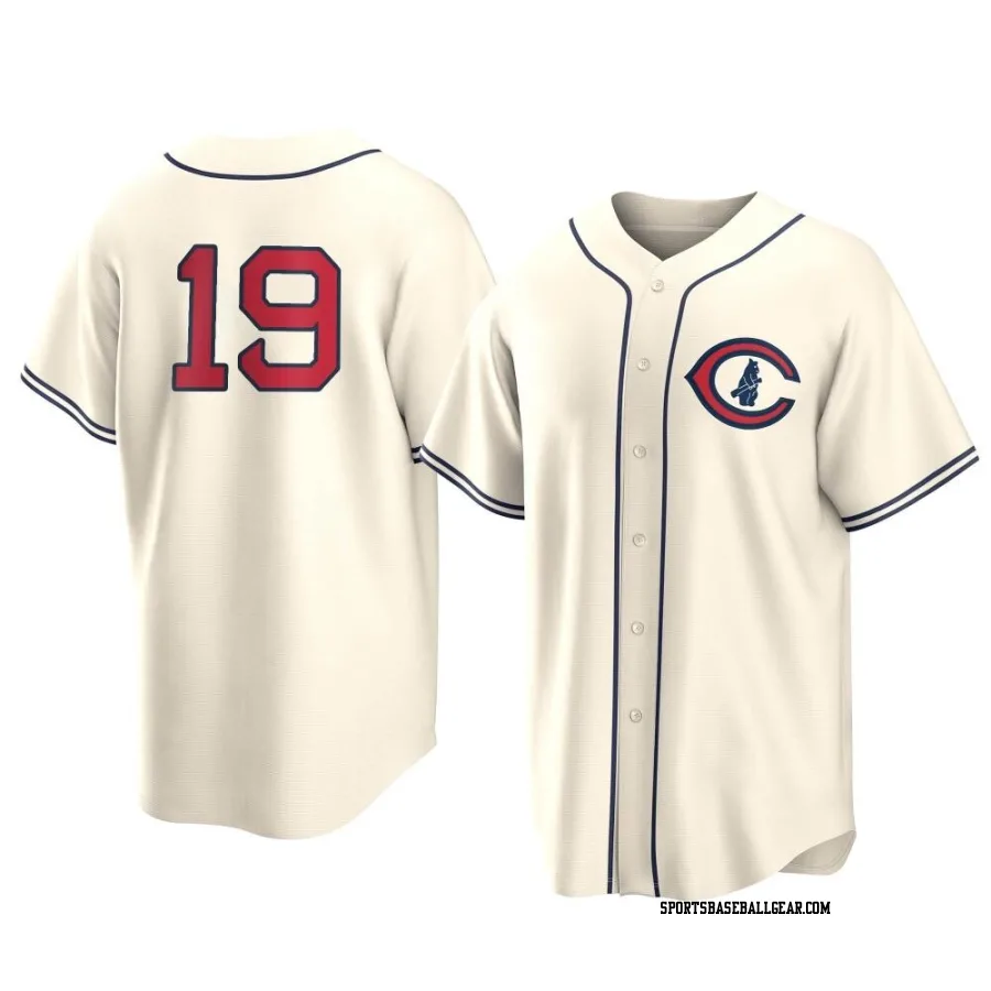 Andrelton Simmons Men's Chicago Cubs Cream Replica 2022 Field Of Dreams Jersey