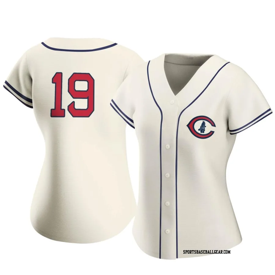 Andrelton Simmons Women's Chicago Cubs Cream Authentic 2022 Field Of Dreams Jersey