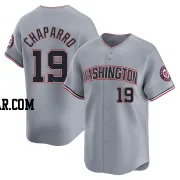 Andres Chaparro Men's Washington Nationals Gray Limited Road Jersey