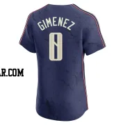 Andres Gimenez Men's Cleveland Guardians Navy Elite 2024 City Connect Jersey