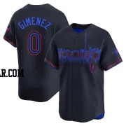 Andres Gimenez Men's Toronto Blue Jays Black Limited 2024 City Connect Jersey