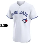 Andres Gimenez Men's Toronto Blue Jays White Elite Home Jersey