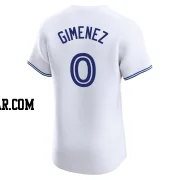 Andres Gimenez Men's Toronto Blue Jays White Elite Home Jersey