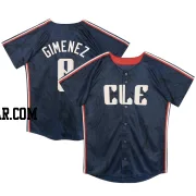 Andres Gimenez Toddler Cleveland Guardians Navy Limited Preschool & 2024 City Connect Jersey