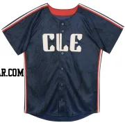 Andres Gimenez Toddler Cleveland Guardians Navy Limited Preschool & 2024 City Connect Jersey