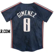 Andres Gimenez Toddler Cleveland Guardians Navy Limited Preschool & 2024 City Connect Jersey