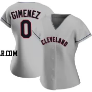 Andres Gimenez Women's Cleveland Guardians Gray Authentic Road Jersey