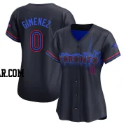 Andres Gimenez Women's Toronto Blue Jays Black Limited 2024 City Connect Jersey