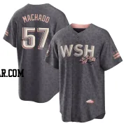 Andres Machado Youth Washington Nationals Gray Replica 2022 City Connect Jersey