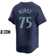 Andres Munoz Men's Seattle Mariners Navy Limited Road Jersey