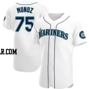 Andres Munoz Men's Seattle Mariners White Authentic Home Jersey