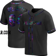 Andrew Bellatti Men's Philadelphia Phillies Black Holographic Replica Alternate Jersey