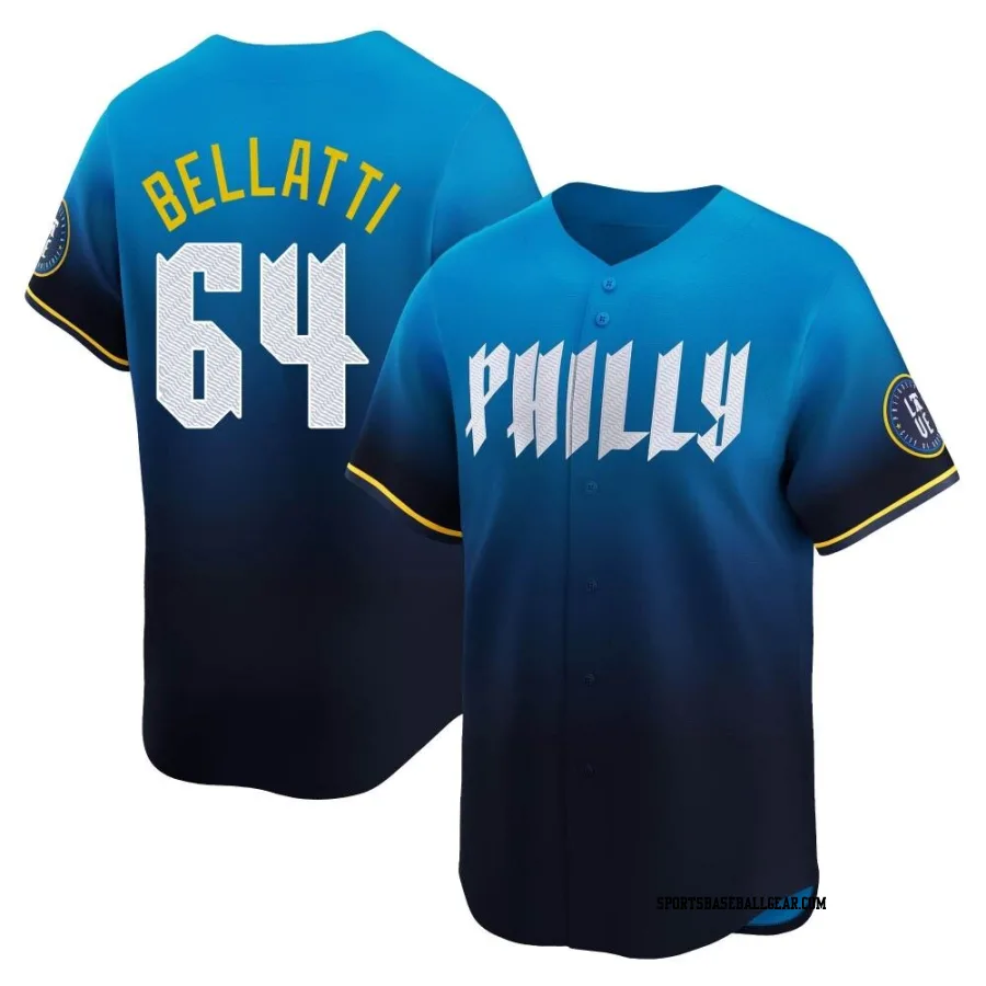 Andrew Bellatti Men's Philadelphia Phillies Blue Limited 2024 City Connect Jersey