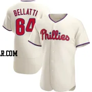 Andrew Bellatti Men's Philadelphia Phillies Cream Authentic Alternate Jersey