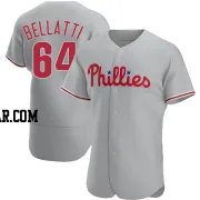 Andrew Bellatti Men's Philadelphia Phillies Gray Authentic Road Jersey