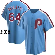 Andrew Bellatti Men's Philadelphia Phillies Light Blue Replica Road Cooperstown Collection Jersey