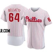 Andrew Bellatti Men's Philadelphia Phillies White Authentic 2022 World Series Home Jersey