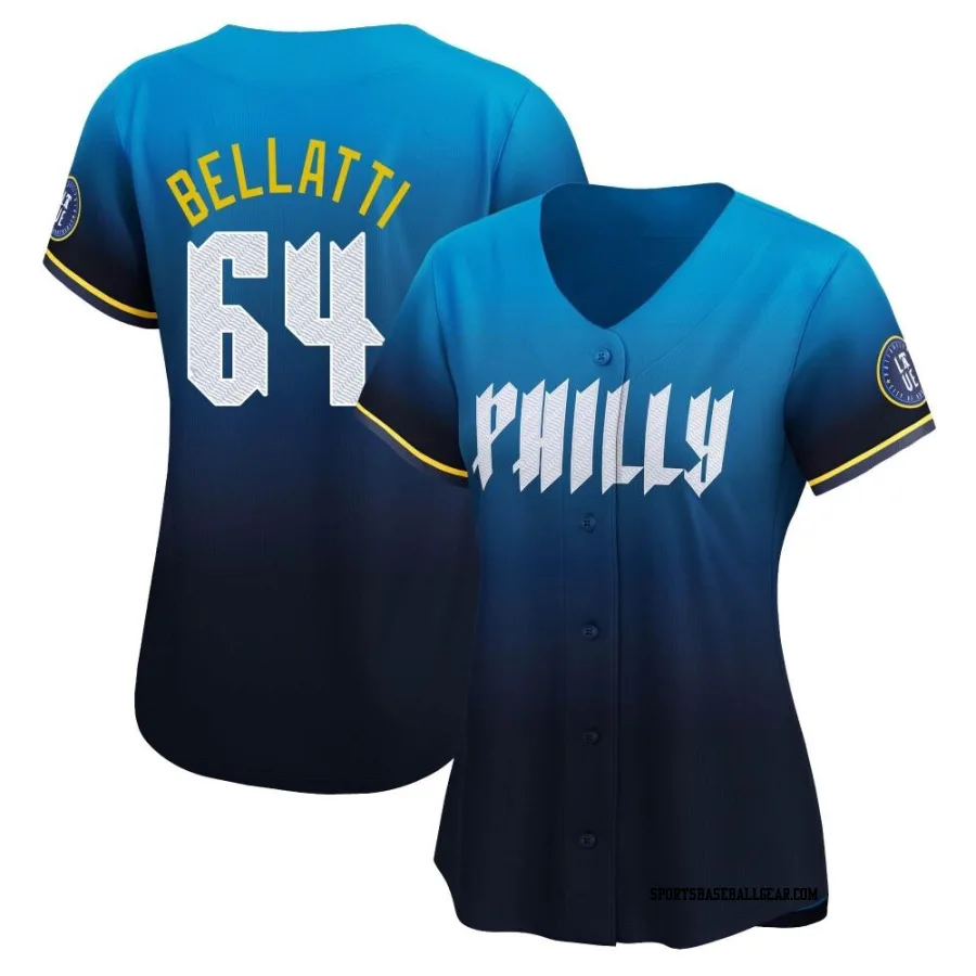 Andrew Bellatti Women's Philadelphia Phillies Blue Limited 2024 City Connect Jersey