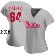 Andrew Bellatti Women's Philadelphia Phillies Gray Replica Road Jersey