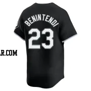 Andrew Benintendi Men's Chicago White Sox Black Limited Alternate Jersey