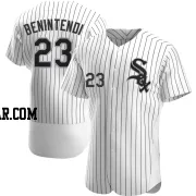 Andrew Benintendi Men's Chicago White Sox White Authentic Home Jersey