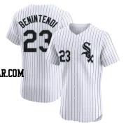 Andrew Benintendi Men's Chicago White Sox White Elite Home Jersey