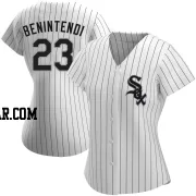 Andrew Benintendi Women's Chicago White Sox White Authentic Home Jersey