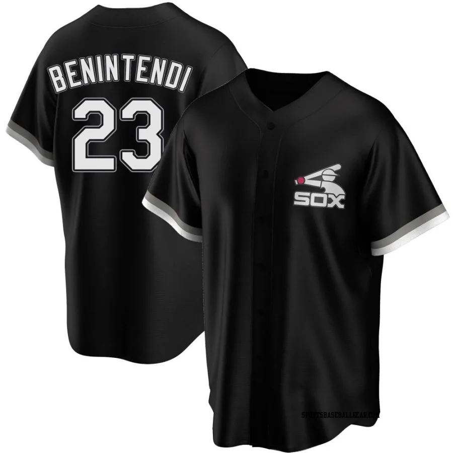 Andrew Benintendi Youth Chicago White Sox Black Replica Spring Training Jersey