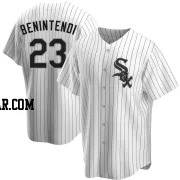 Andrew Benintendi Youth Chicago White Sox White Replica Home Jersey