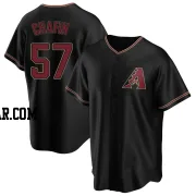 Andrew Chafin Men's Arizona Diamondbacks Black Replica Alternate Jersey