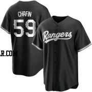 Andrew Chafin Men's Texas Rangers Black/White Replica Jersey