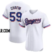 Andrew Chafin Men's Texas Rangers Gold Elite White 2024 Collection Jersey