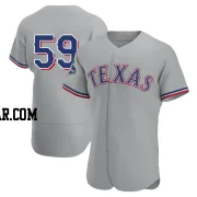 Andrew Chafin Men's Texas Rangers Gray Authentic Road 2023 World Series Champions Jersey