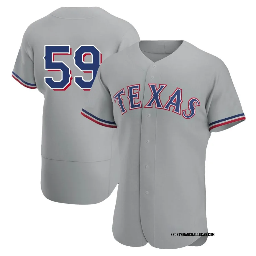 Andrew Chafin Men's Texas Rangers Gray Authentic Road Jersey