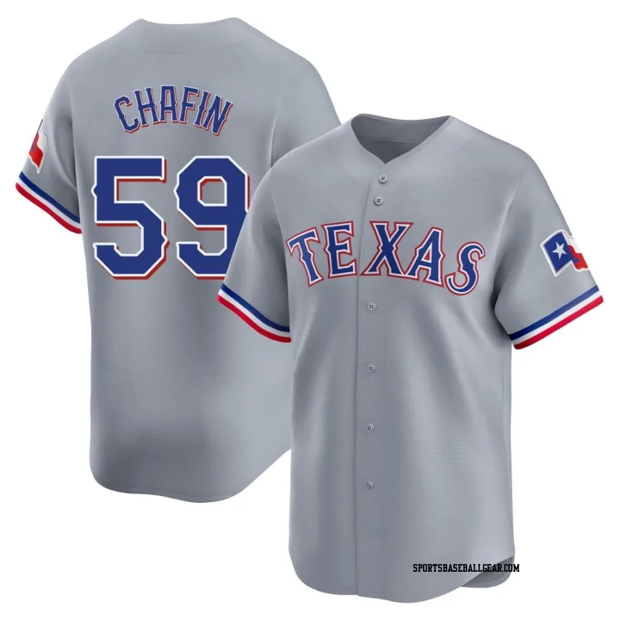 Andrew Chafin Men's Texas Rangers Gray Limited Away Jersey