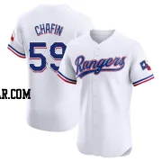 Andrew Chafin Men's Texas Rangers White Elite Home Jersey