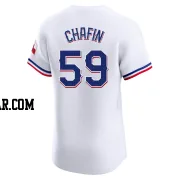 Andrew Chafin Men's Texas Rangers White Elite Home Jersey